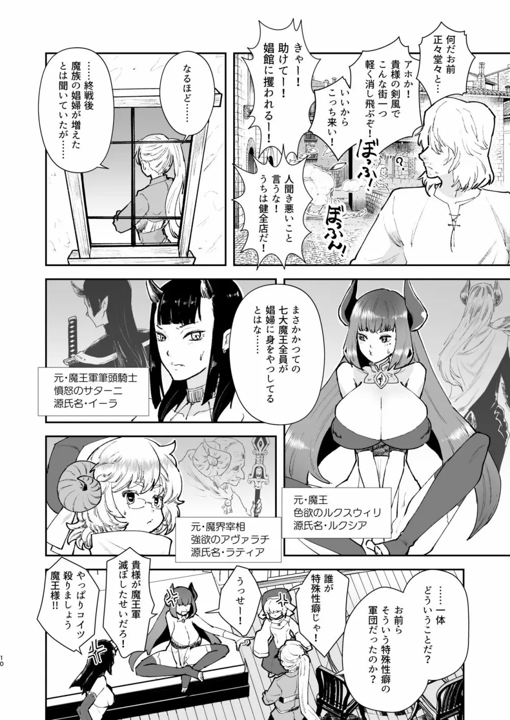 元最強魔王現TS娼婦 7ページ