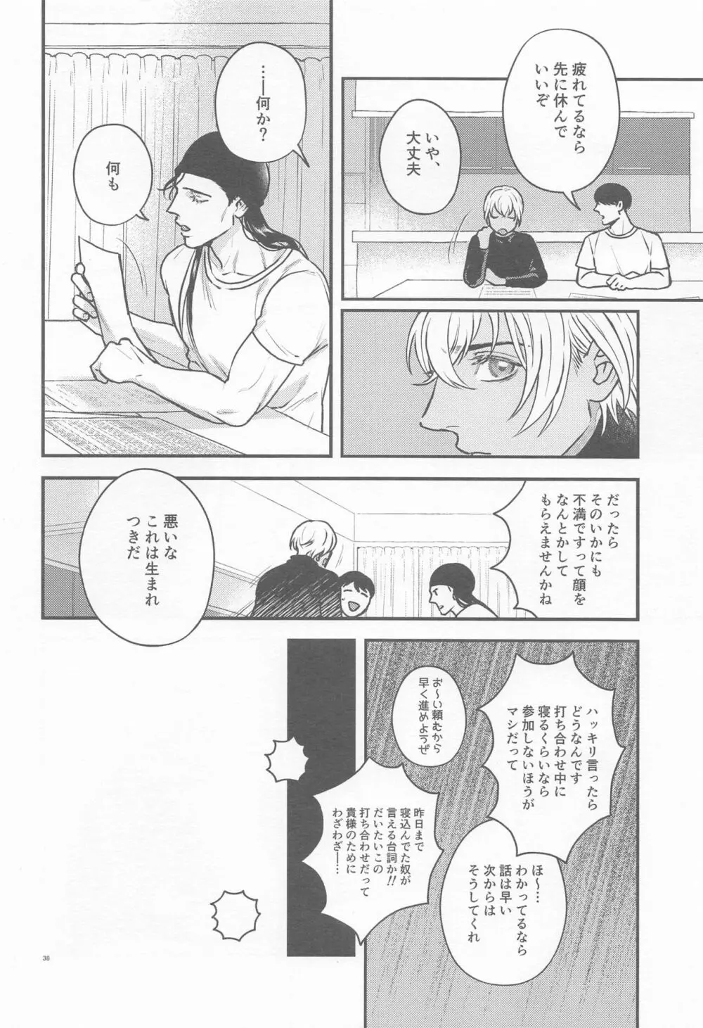 偏愛 -前日譚- 37ページ