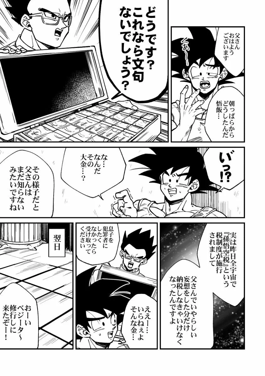 Osamemashou Goku zei – Dragon Ball dj 4ページ