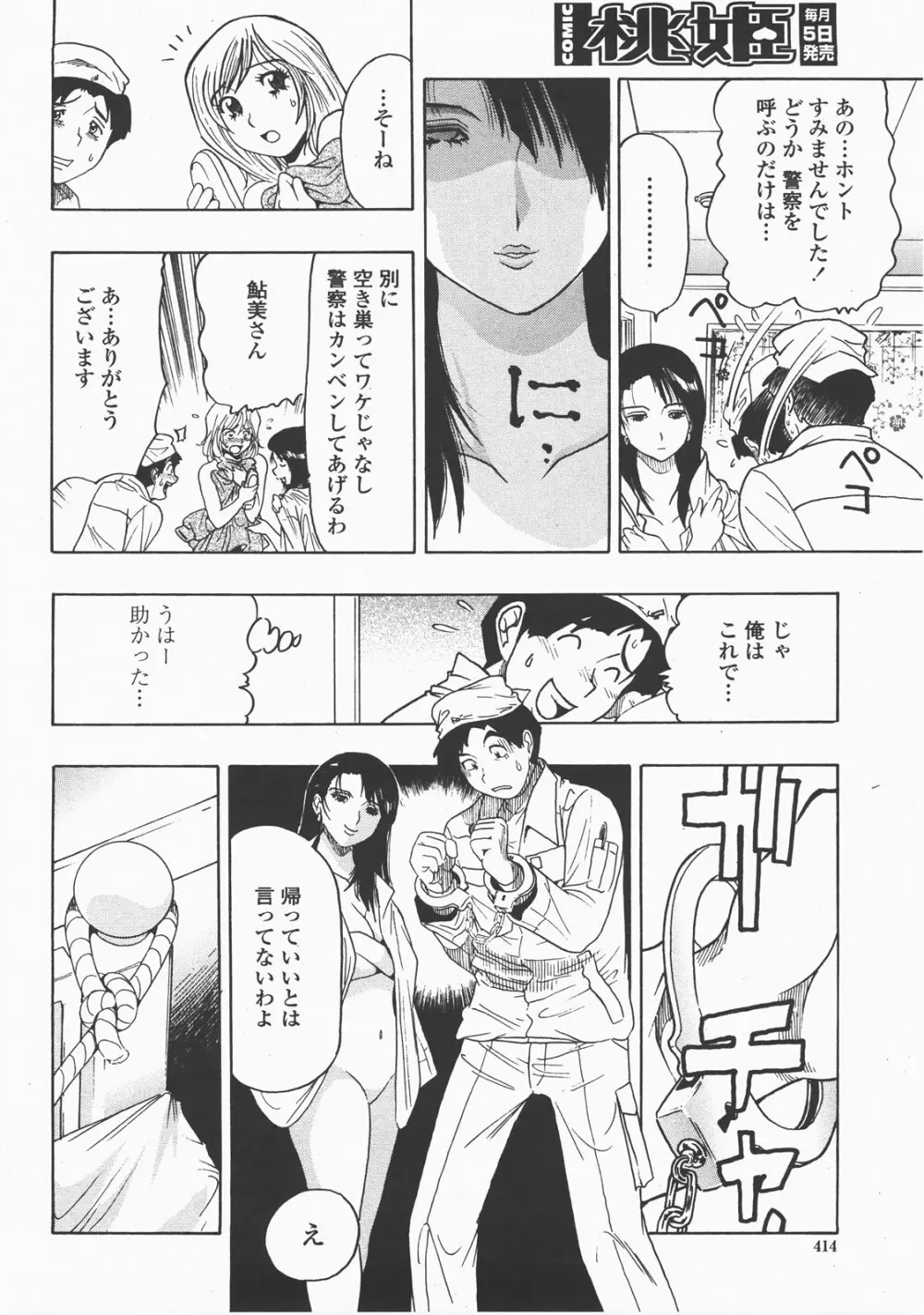 COMIC 桃姫 2007年12月号 417ページ