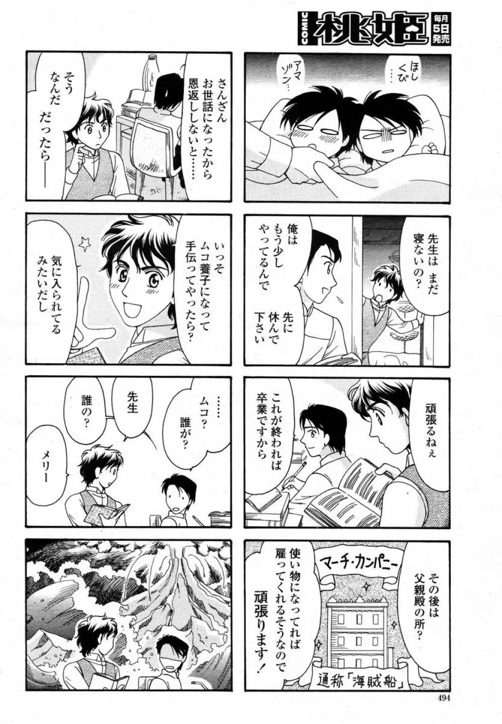 COMIC 桃姫 2008年02月号 496ページ