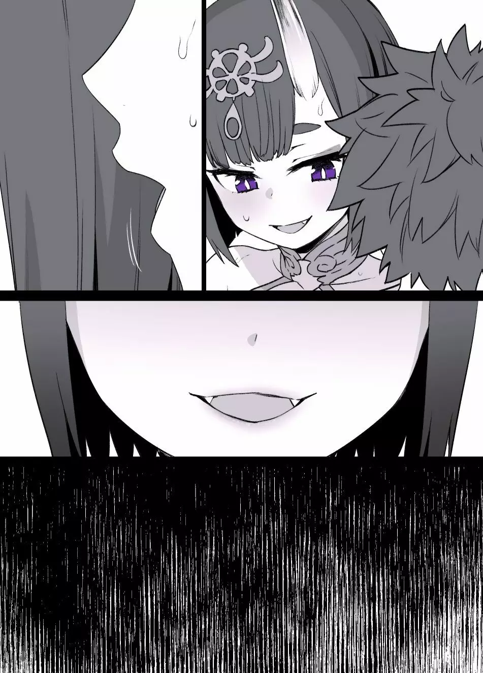 FGO Shuten-Doji x Da Vinci possession manga 6p 8ページ