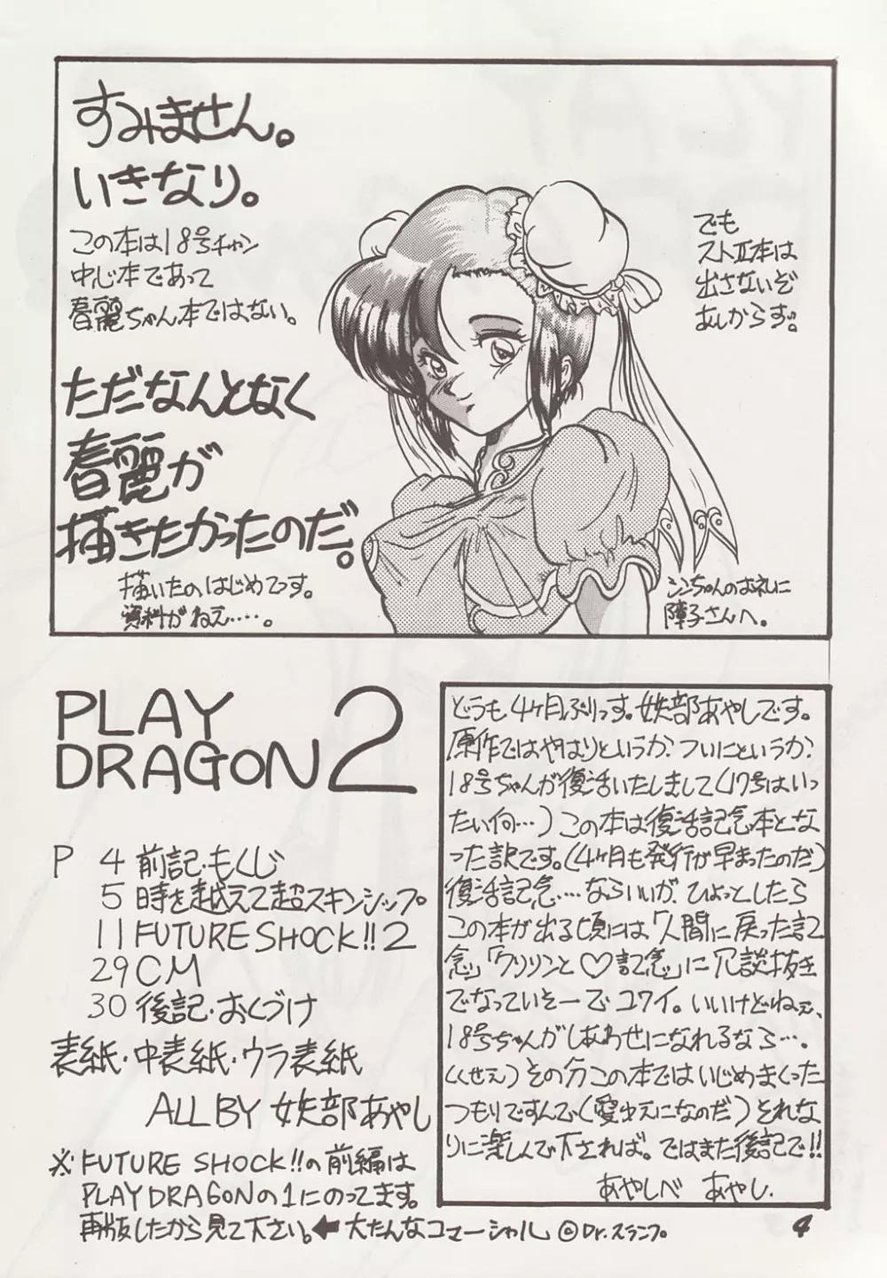 Play Dragon 2 3ページ