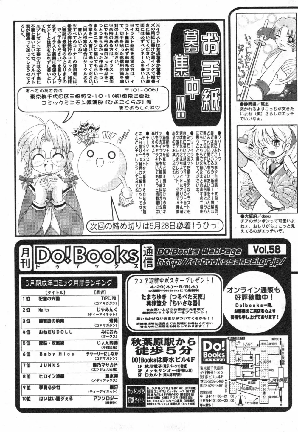 コミック ミニモン 2004年6月号 VOL.13 201ページ