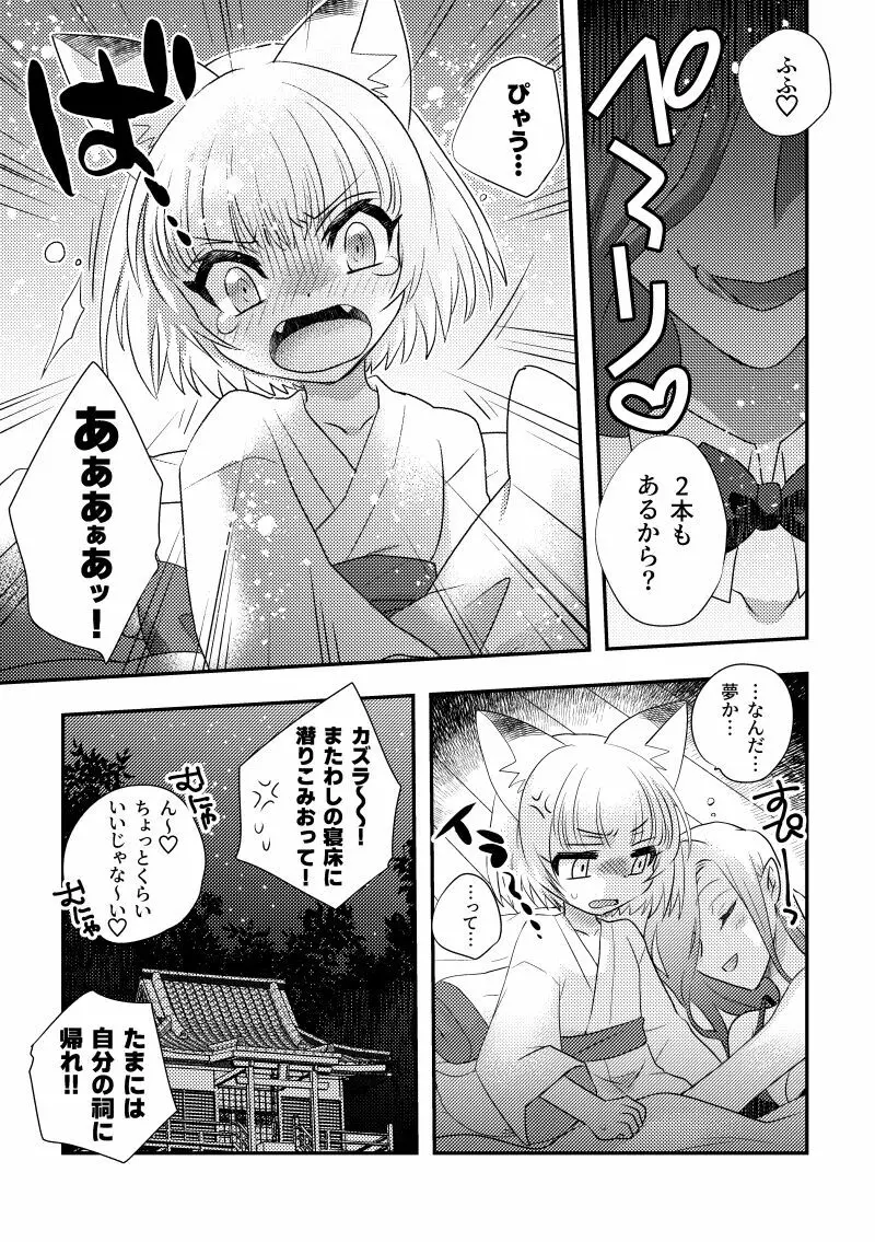 ビキニアーマー×狐娘×触手クエスト 11ページ