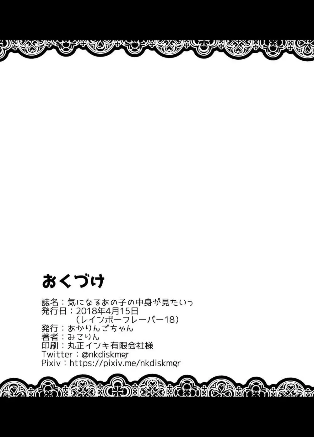 気になるあの子の中身が見たいっ 18ページ