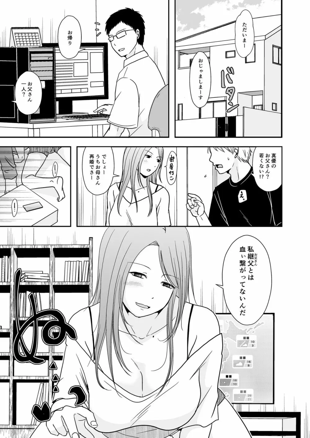 娘の私はうちの継父と 2ページ