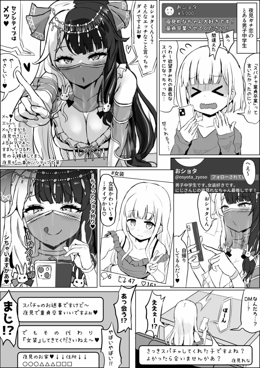 女装したショタとオフパコするYrm