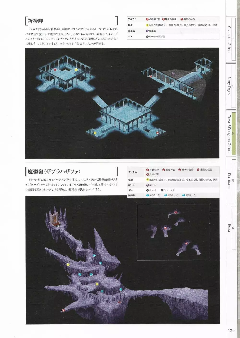 封緘のグラセスタ パーフェクトガイドブック 141ページ