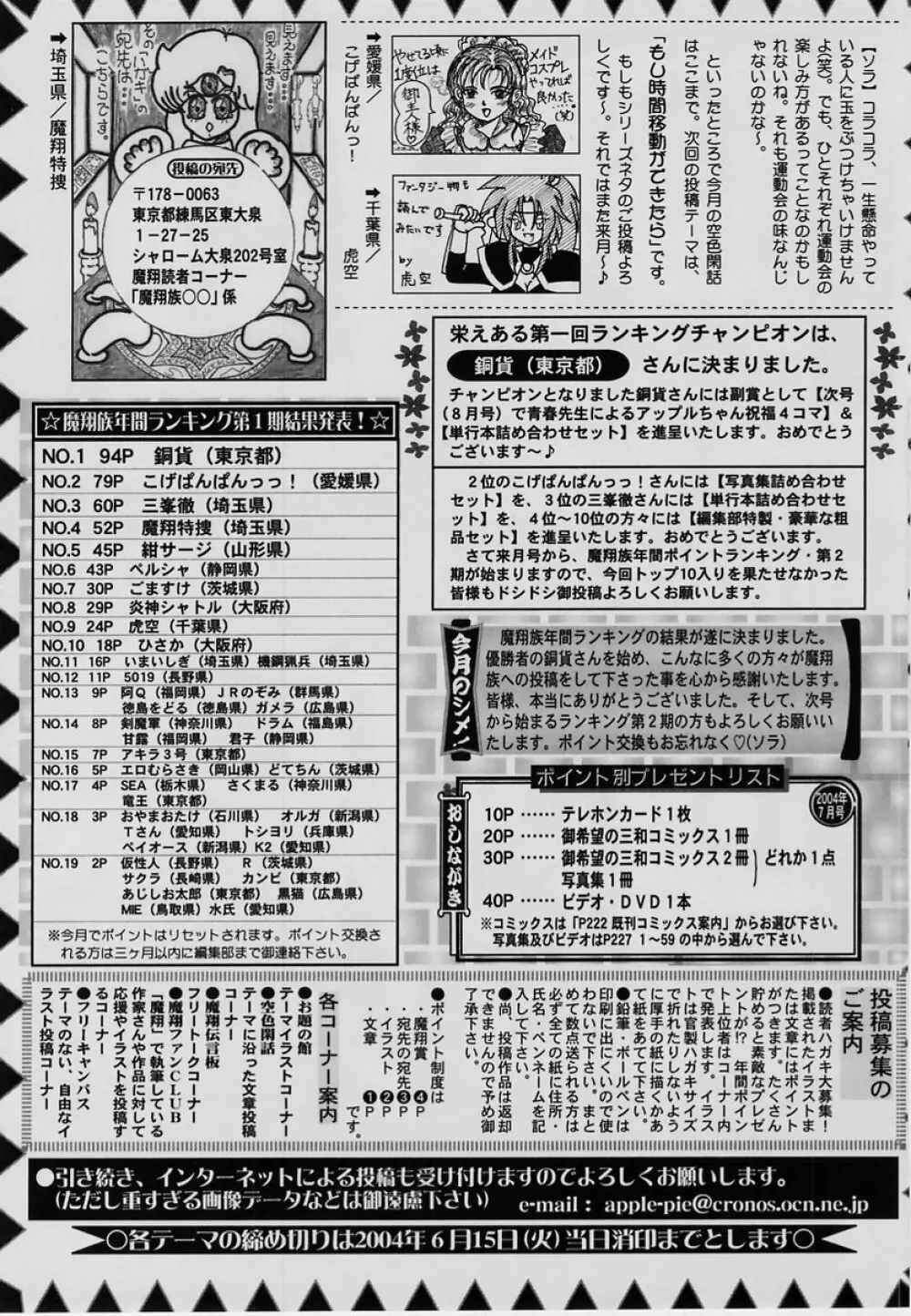 コミック・マショウ 2004年7月号 230ページ