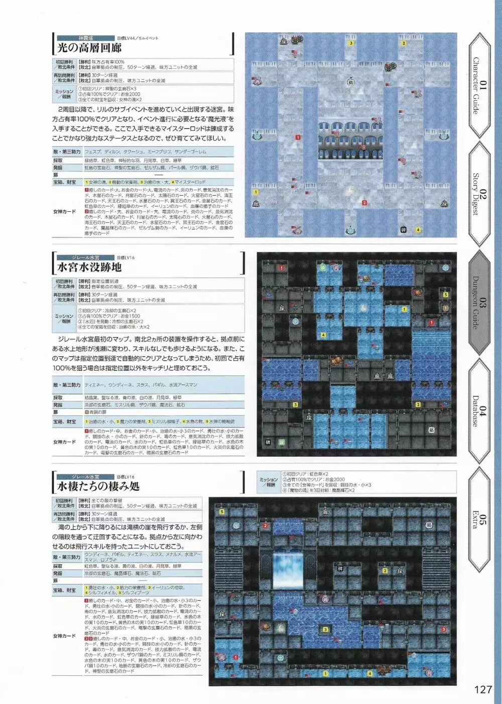 天結いラビリンスマイスターパーフェクトガイドブック 130ページ