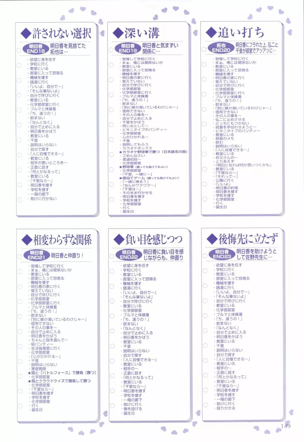 XChange 2 & Tokimeki Check in 150ページ