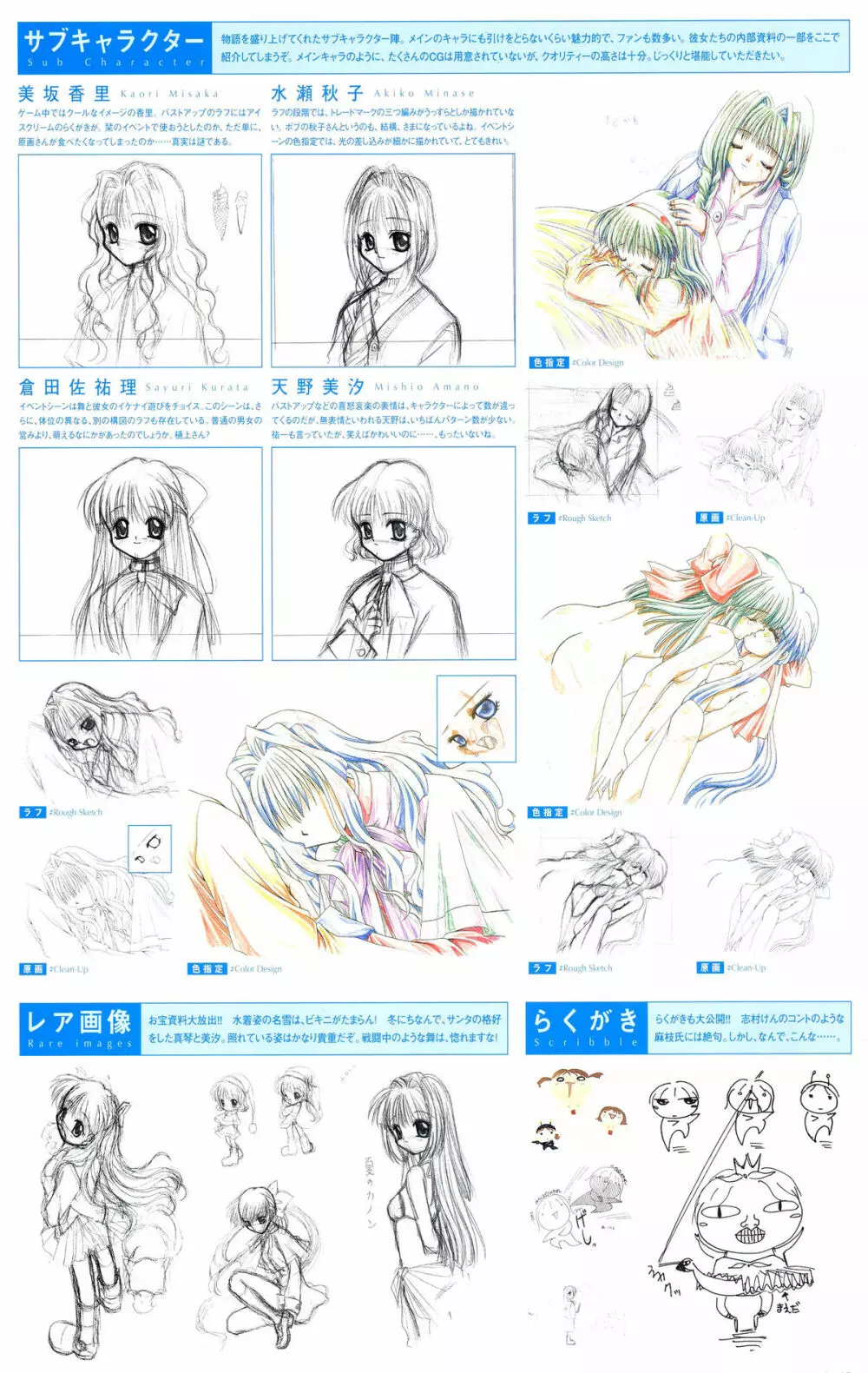 Kanon Visual Fan Book 190ページ