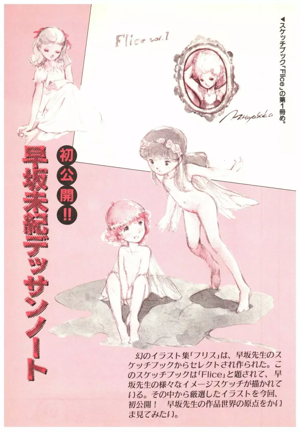 漫画ブリッコ 1984年5月増刊号 ペパーミント★ギャラリー 93ページ