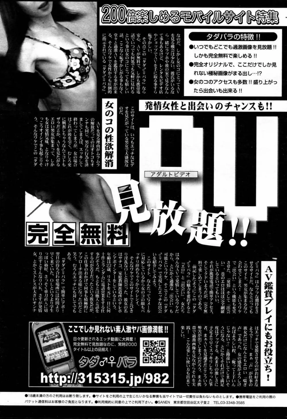 漫画ばんがいち 2007年2月号 249ページ