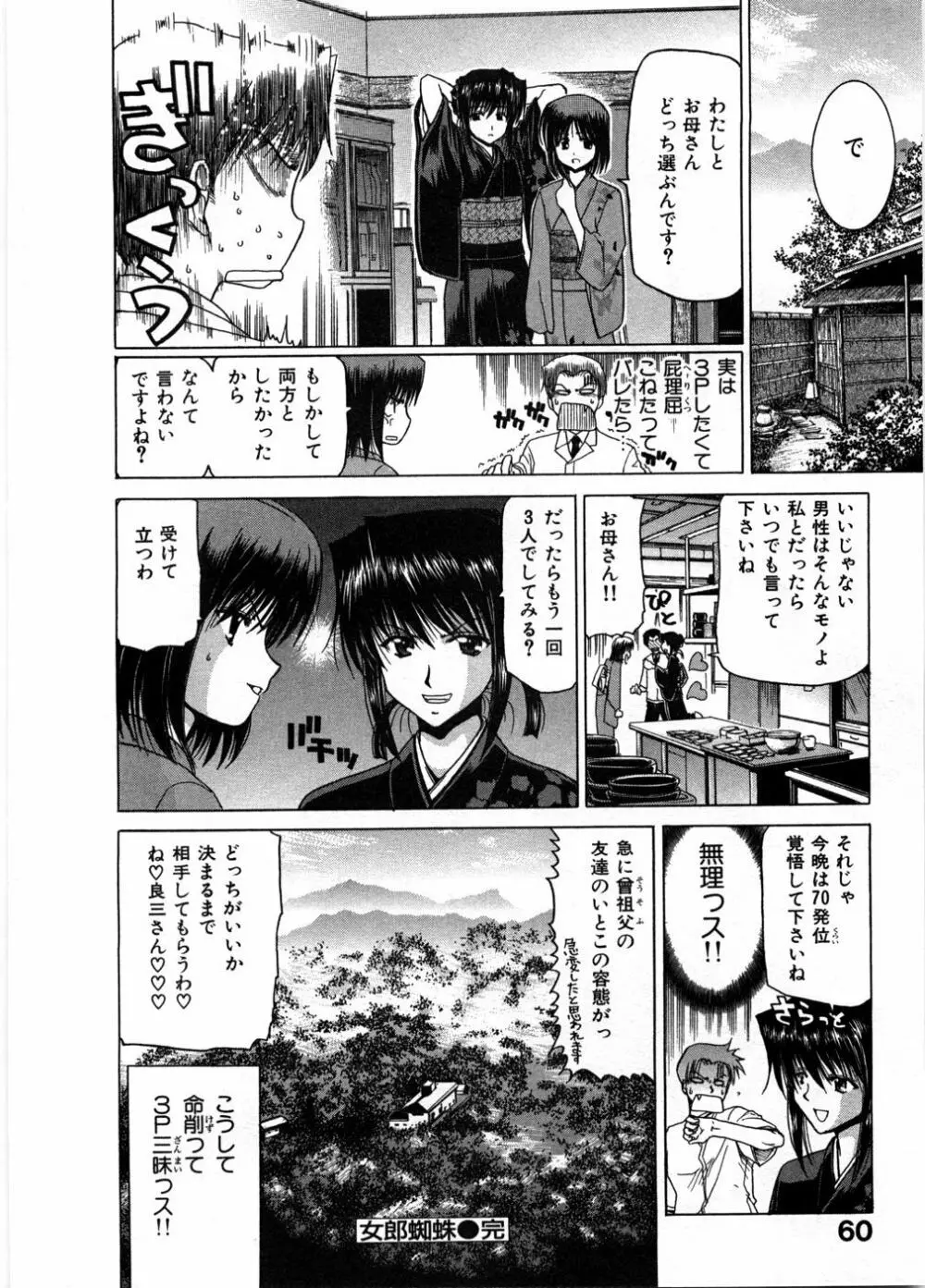 女教師亮子の穴 64ページ