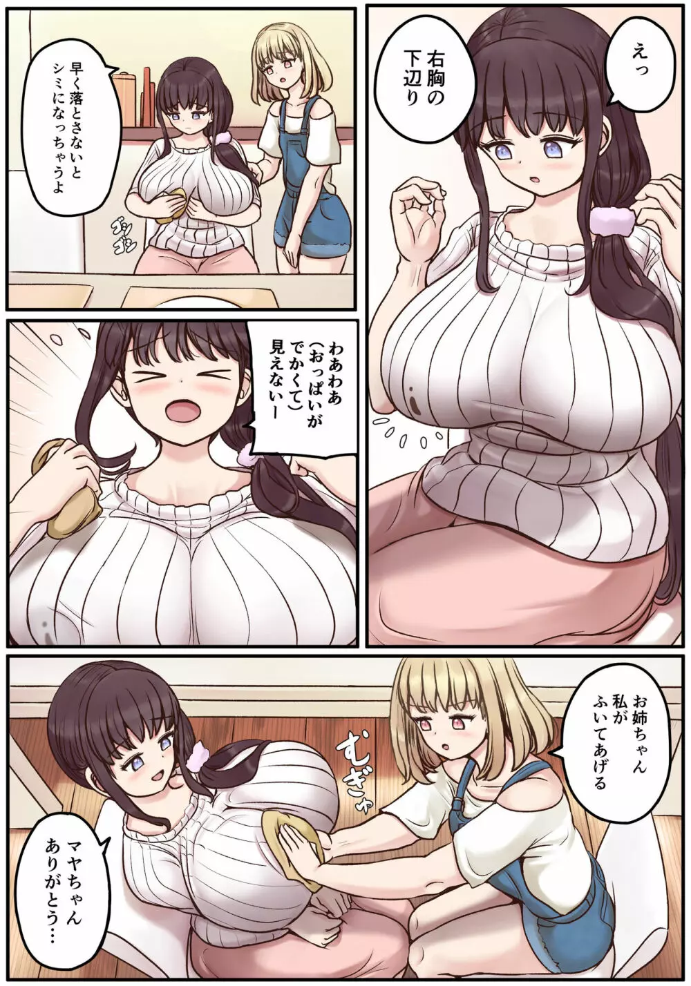 ぽわ×2 ふたなり姉妹の日常とエッチな日常 17ページ