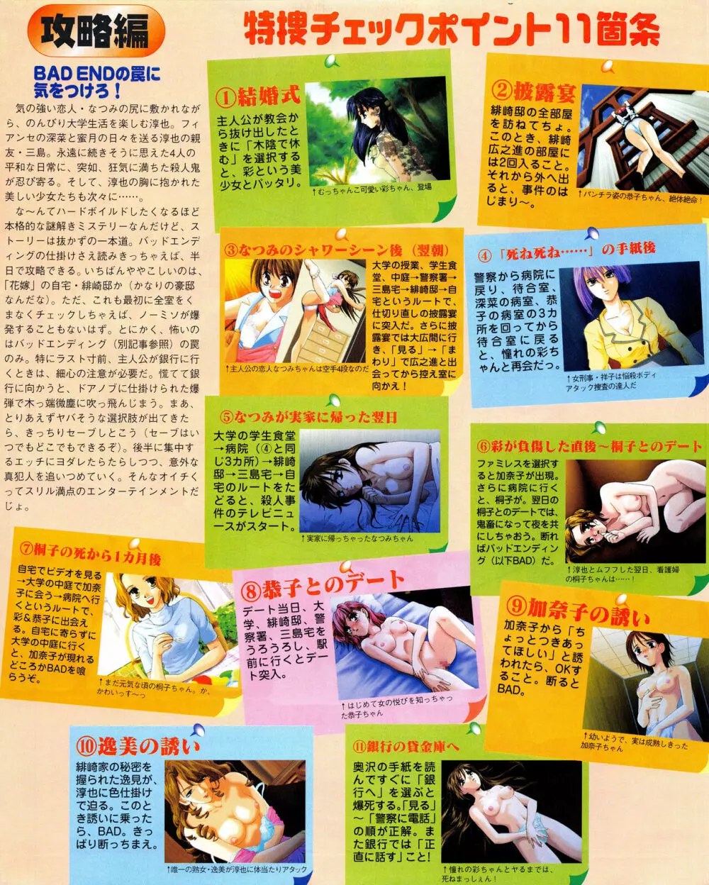攻略電脳idol Vol.1 1999年5月号 111ページ