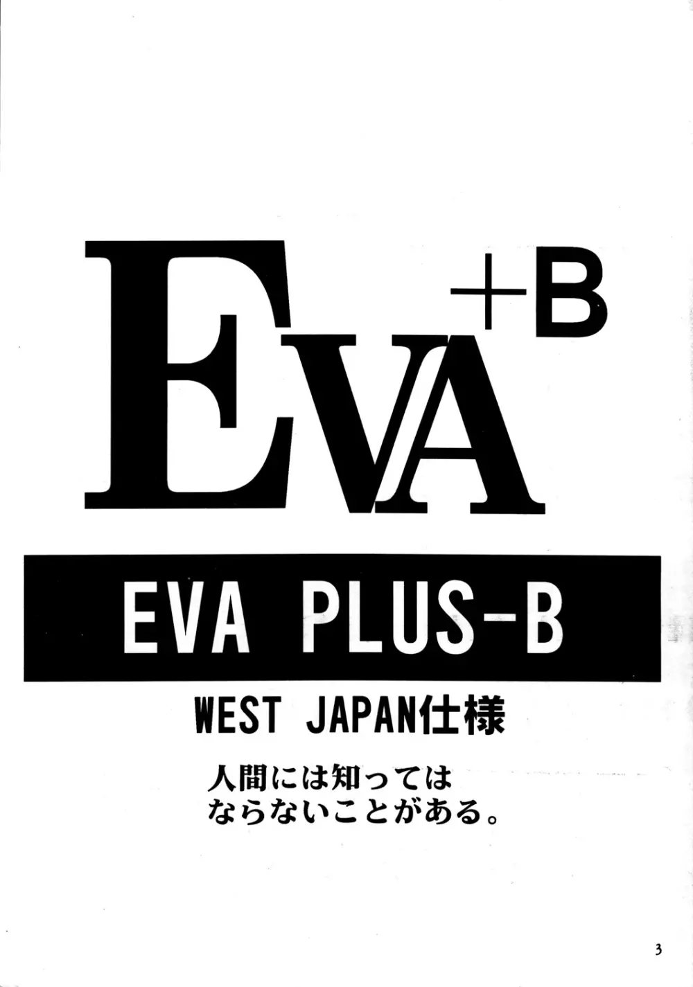 EVA PLUS B WEST JAPAN 仕様 2ページ