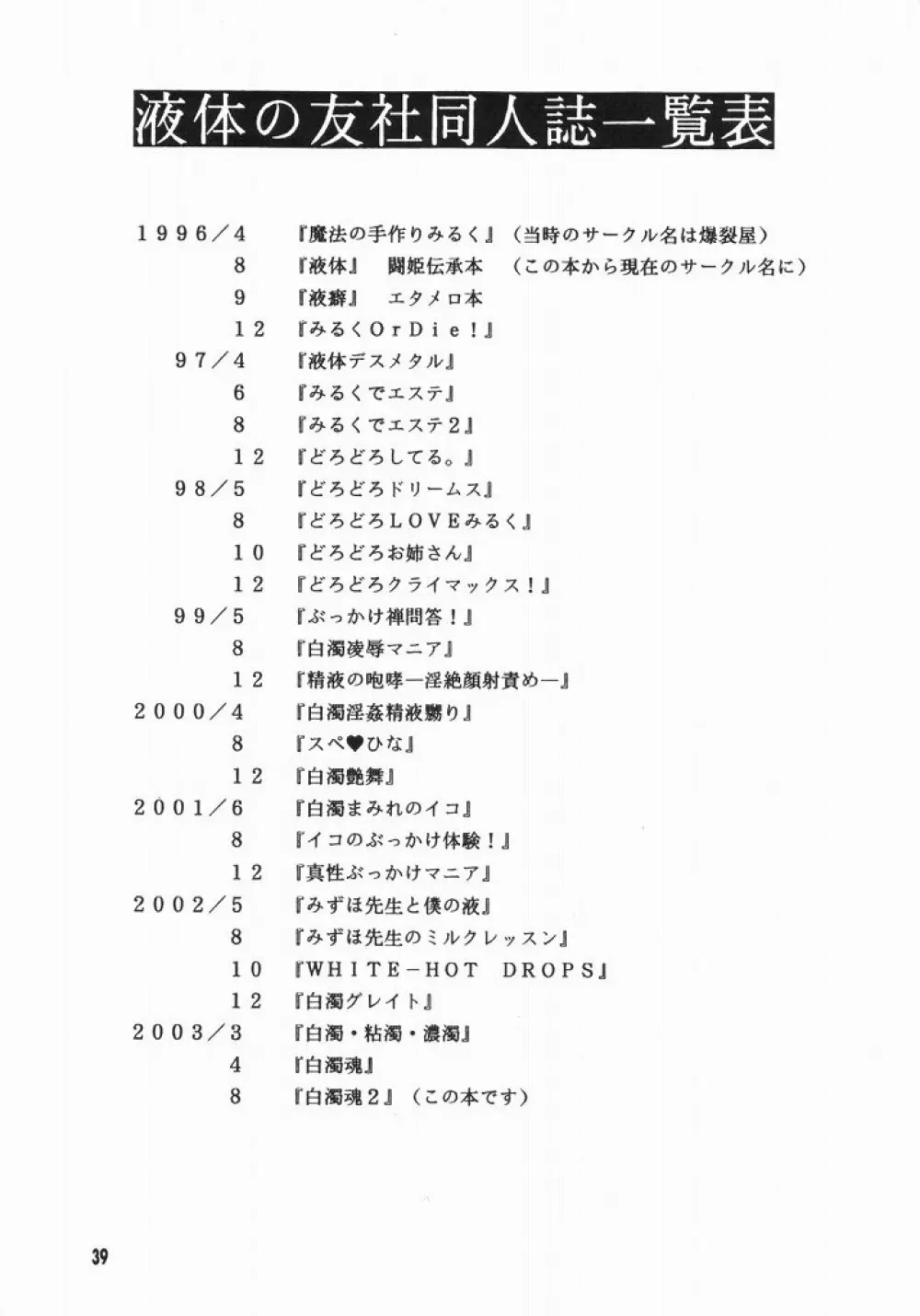 Hakudaku Tamashii 2 38ページ