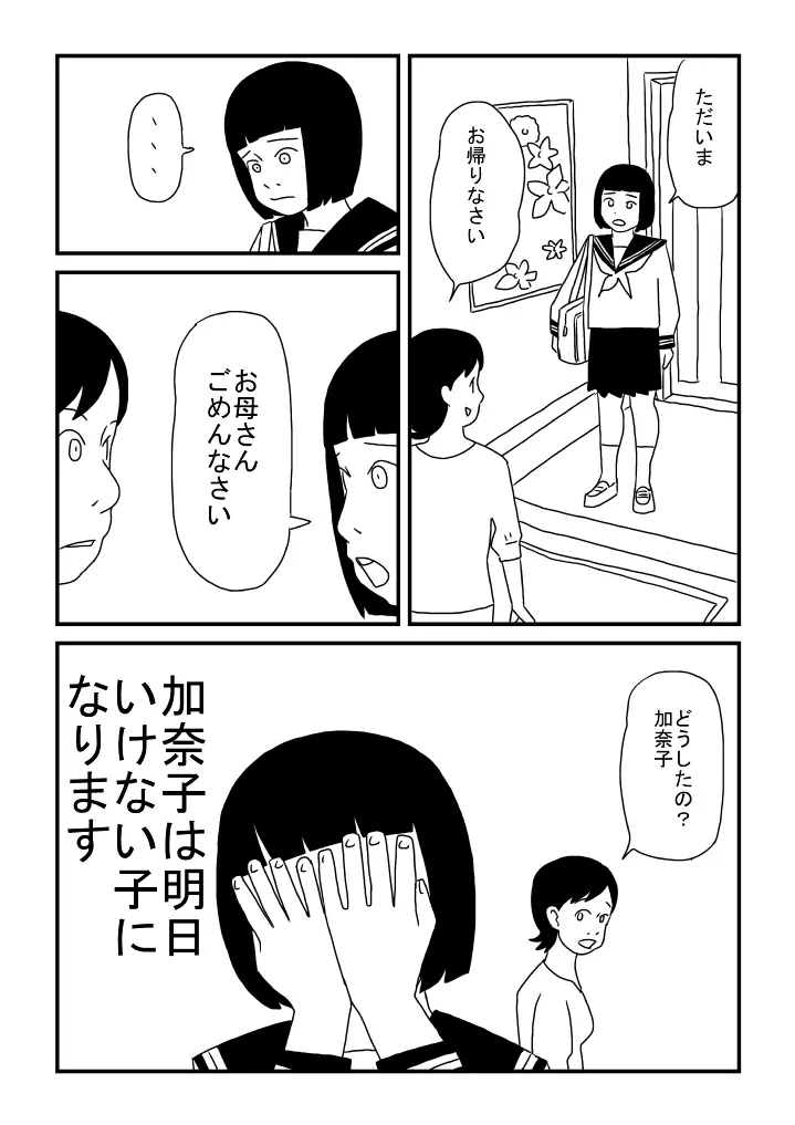 加奈子ちゃんの憂鬱 8ページ