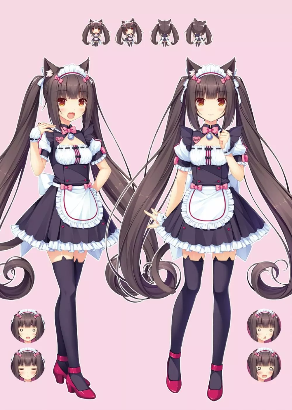 NEKOPARA ART WORKS Vol.1 4ページ