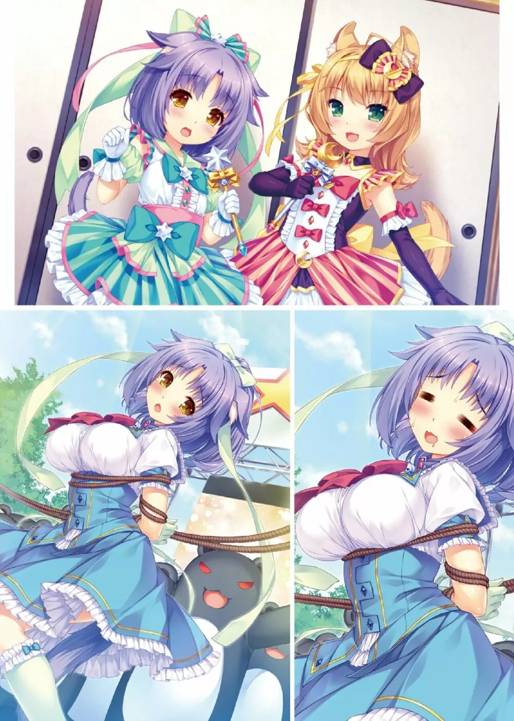 NEKOPARA ART WORKS Vol.3 18ページ