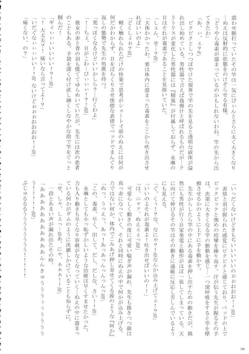 東方おちんぽ生えちゃった合同誌 東方Project 129ページ