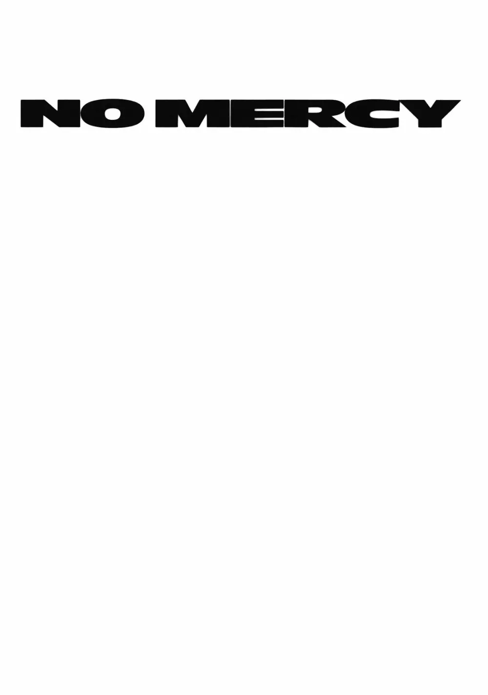 NO MERCY 4ページ