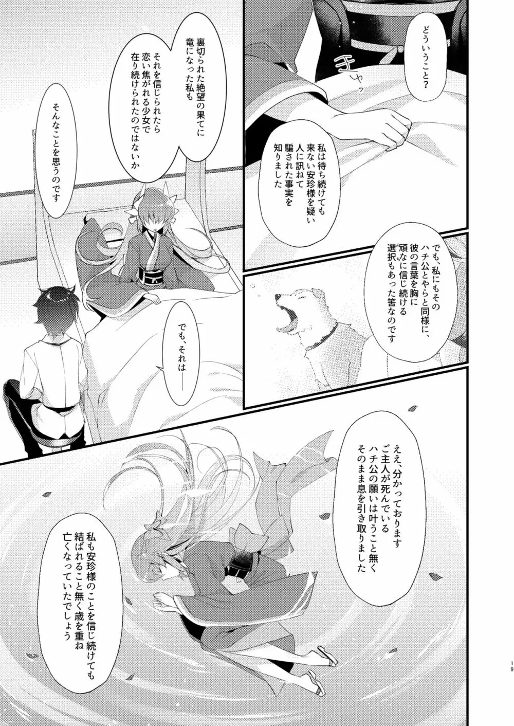 忠犬清姫物語 18ページ