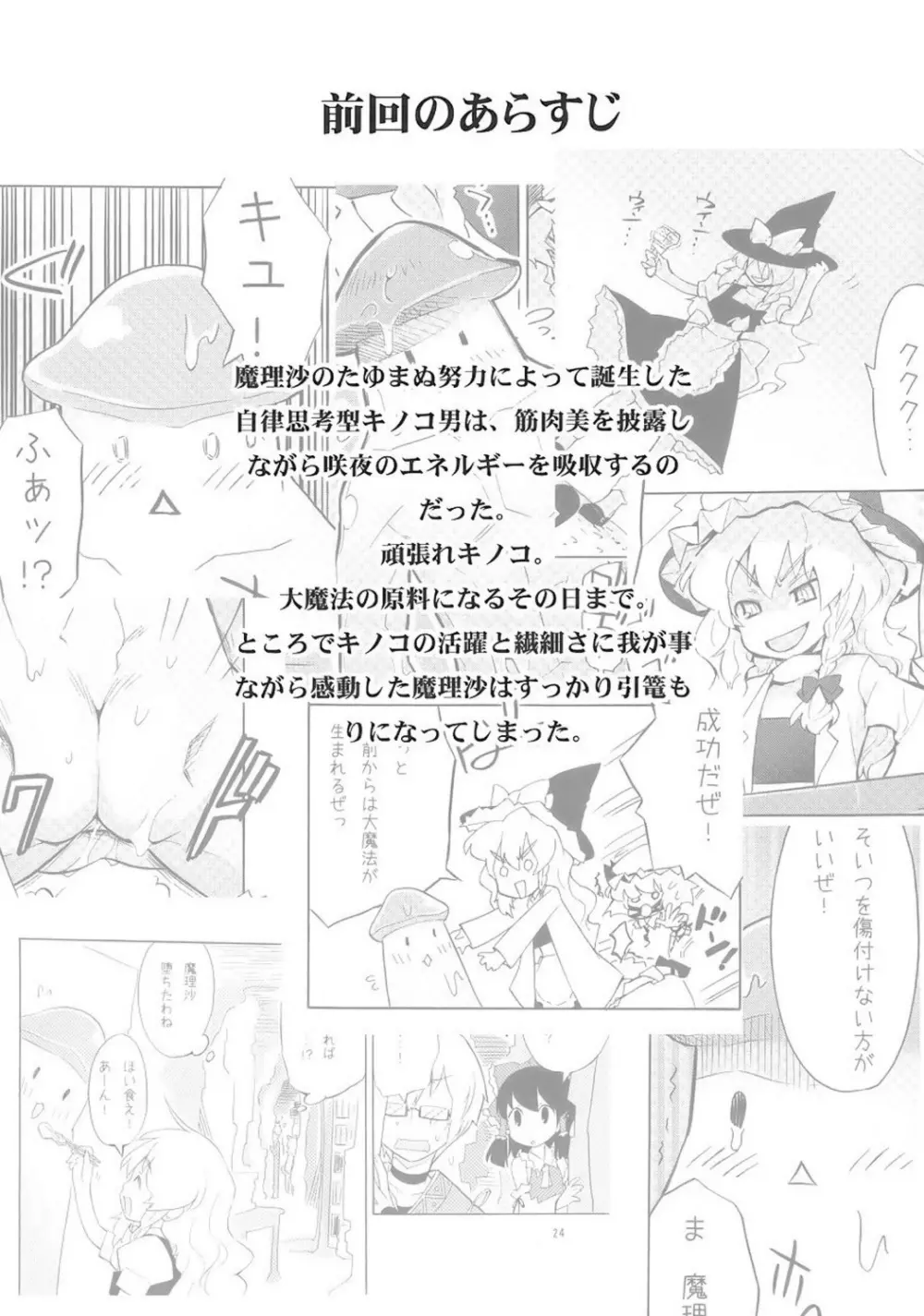 魔理沙とキノコとFLY HIGH 3ページ