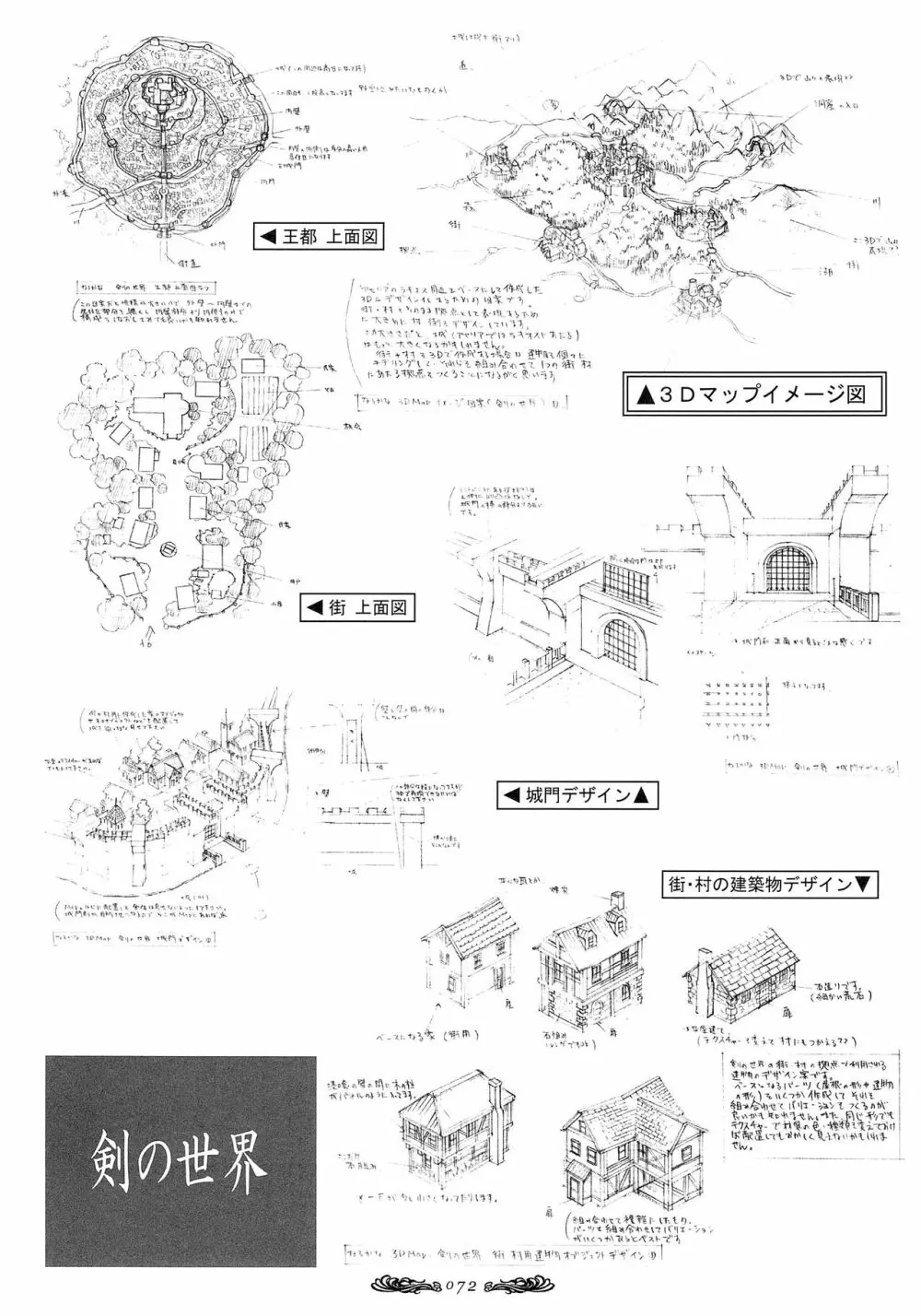 聖なるかな オフィシャル設定資料集 73ページ