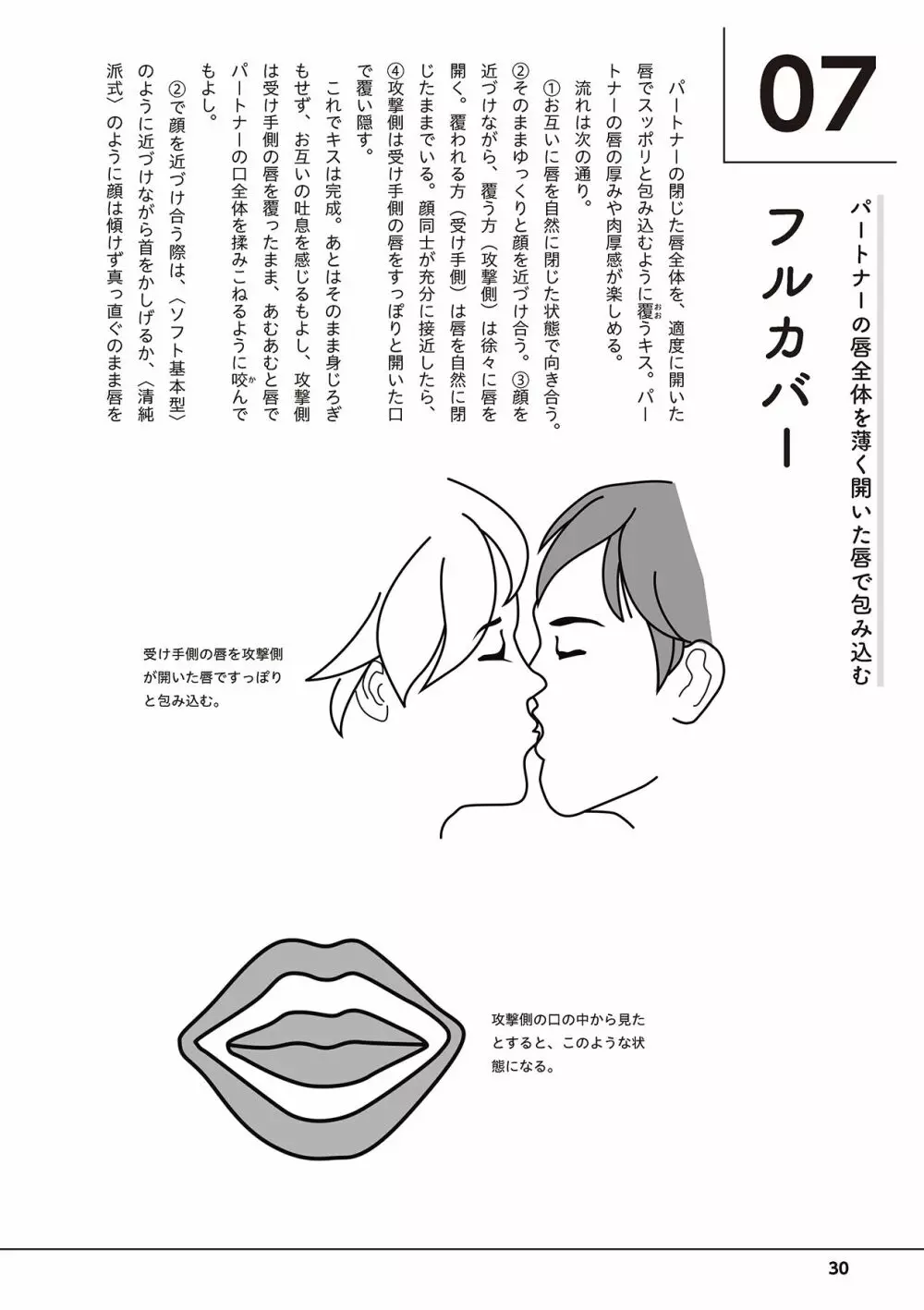 唇と舌の性感開発・キス完全マニュアル イラスト版……とろキス 32ページ