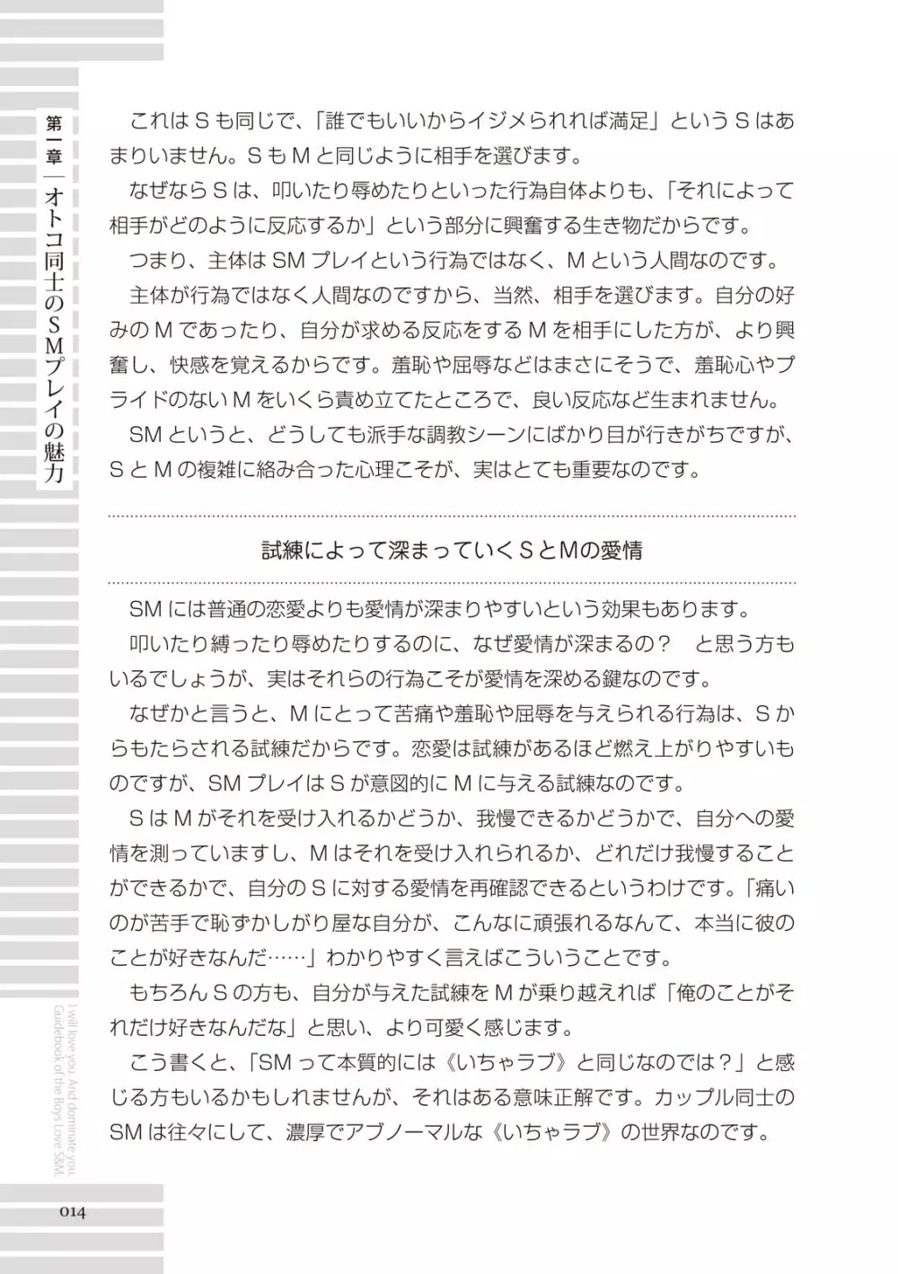リアルBL・SM術 ワレ、男子ヲ‶ドS‶ニ愛ス。 14ページ