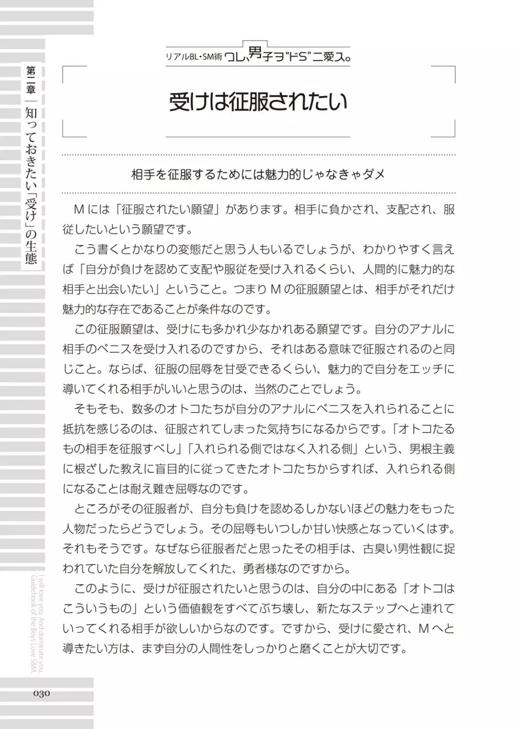 リアルBL・SM術 ワレ、男子ヲ‶ドS‶ニ愛ス。 30ページ