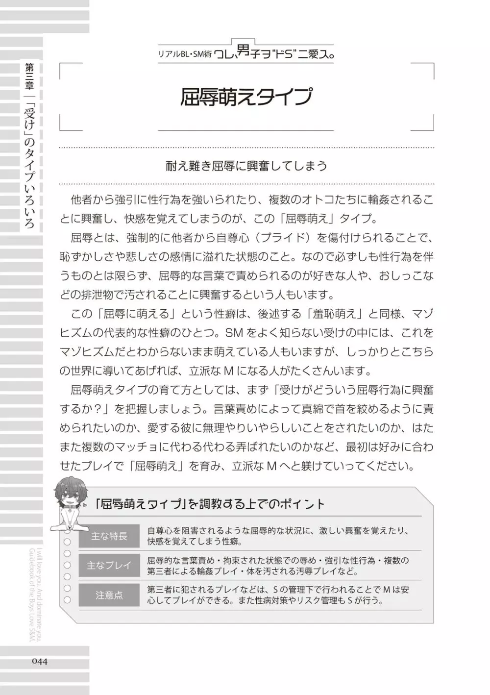 リアルBL・SM術 ワレ、男子ヲ‶ドS‶ニ愛ス。 44ページ