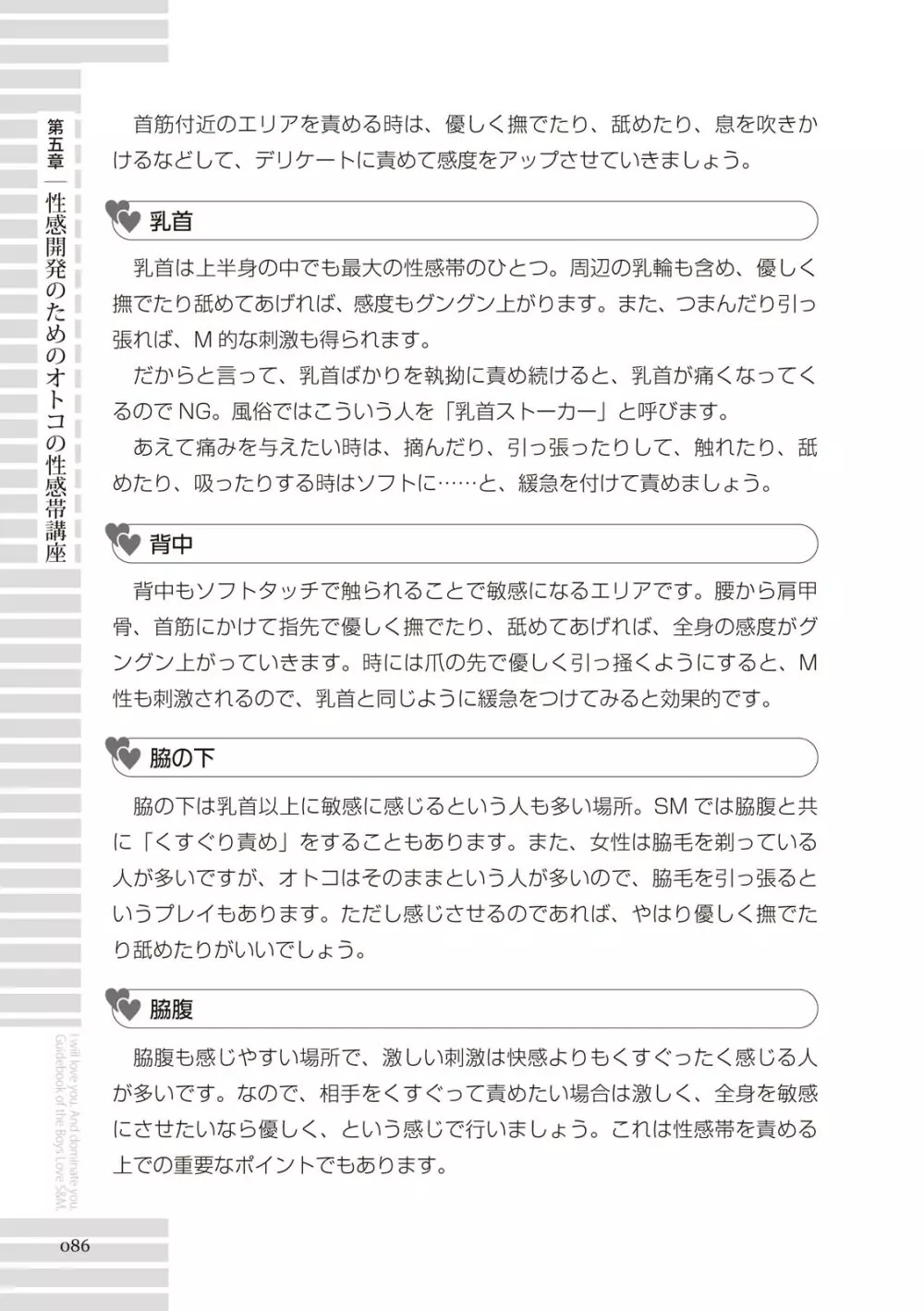 リアルBL・SM術 ワレ、男子ヲ‶ドS‶ニ愛ス。 86ページ