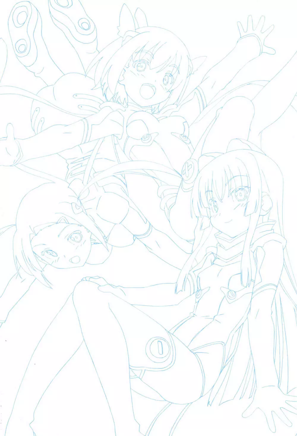 アニメムック 魔界天使ジブリール4 ビジュアルファンブック 3ページ