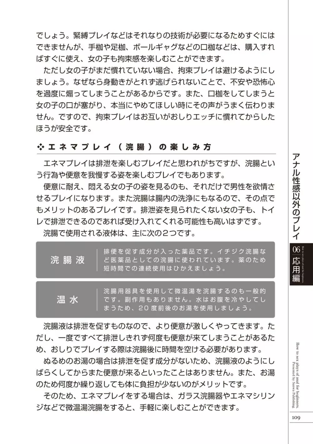 いますぐデキる 図説おしりエッチマニュアル 111ページ