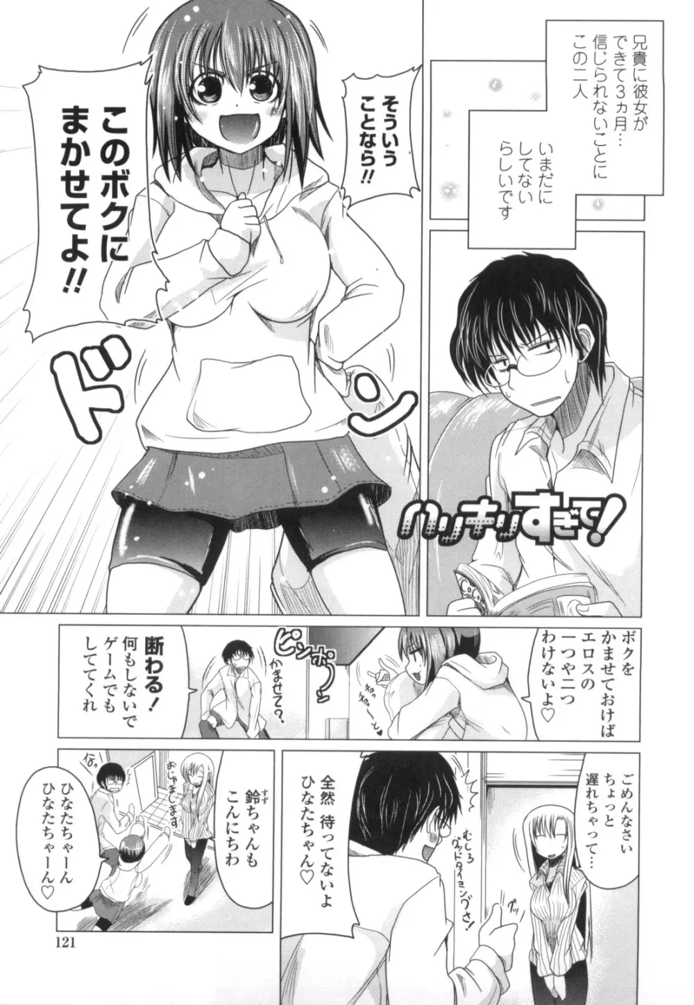 妹と付き合う11の方法 119ページ