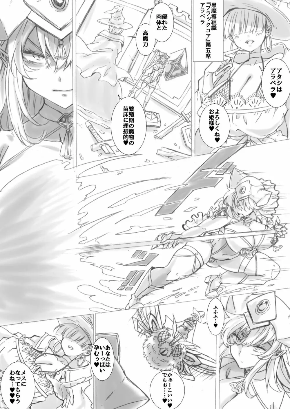 悲劇の戦姫 3ページ
