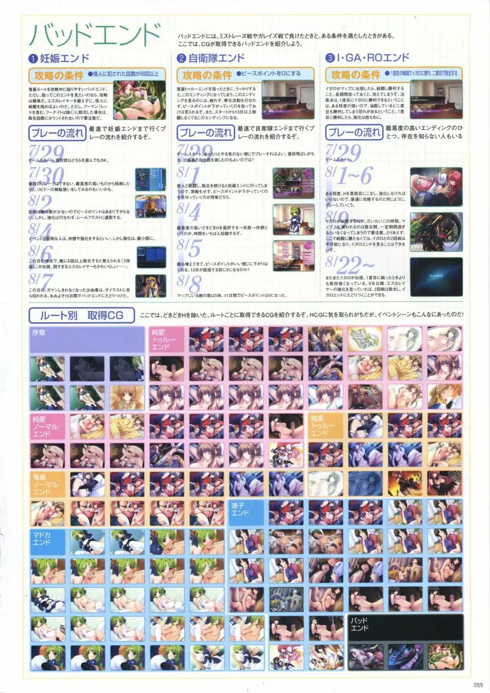 超昴天使エスカレイヤービジュアルファンブック 67ページ