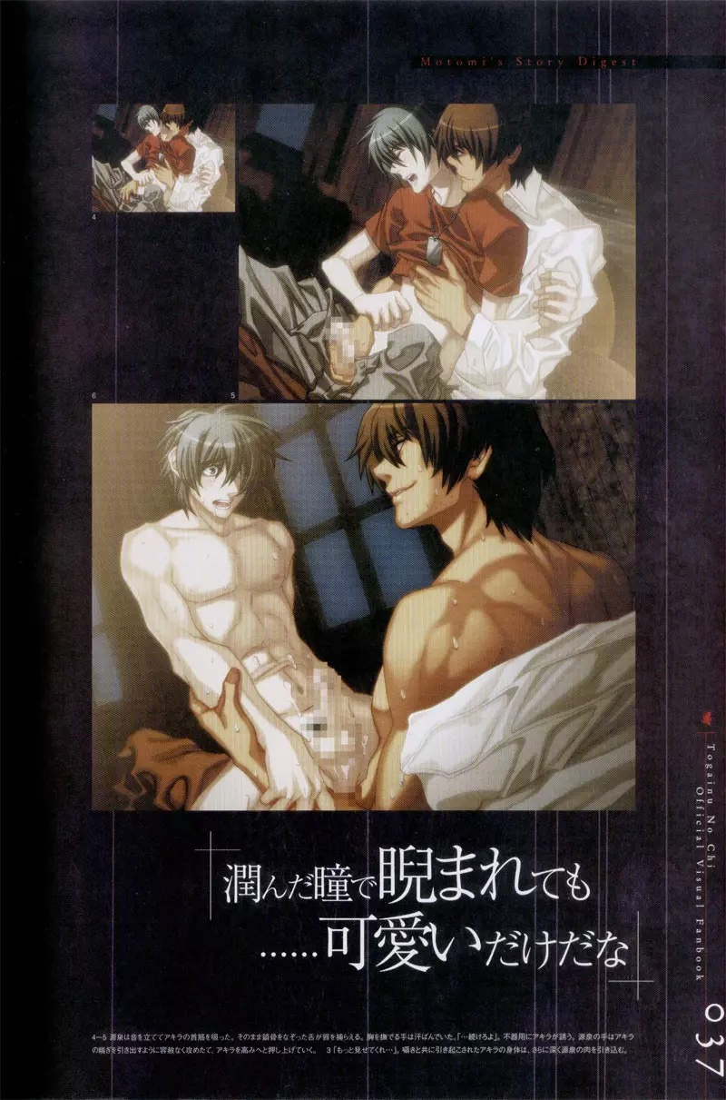 Togainu no chi – Official Visual Fan Book 38ページ
