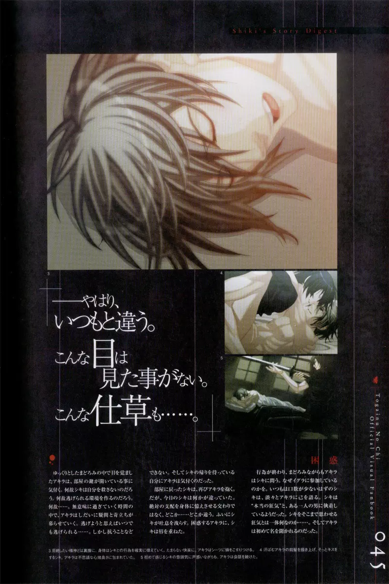 Togainu no chi – Official Visual Fan Book 46ページ
