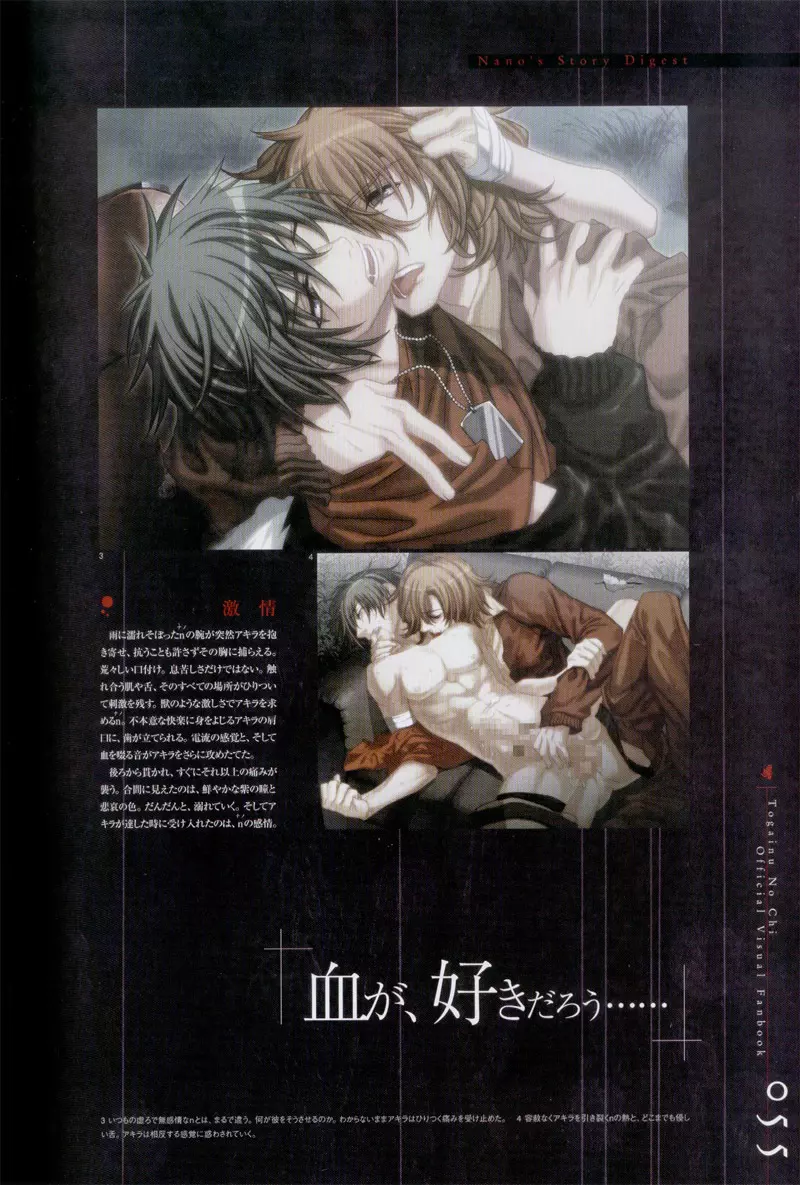 Togainu no chi – Official Visual Fan Book 56ページ
