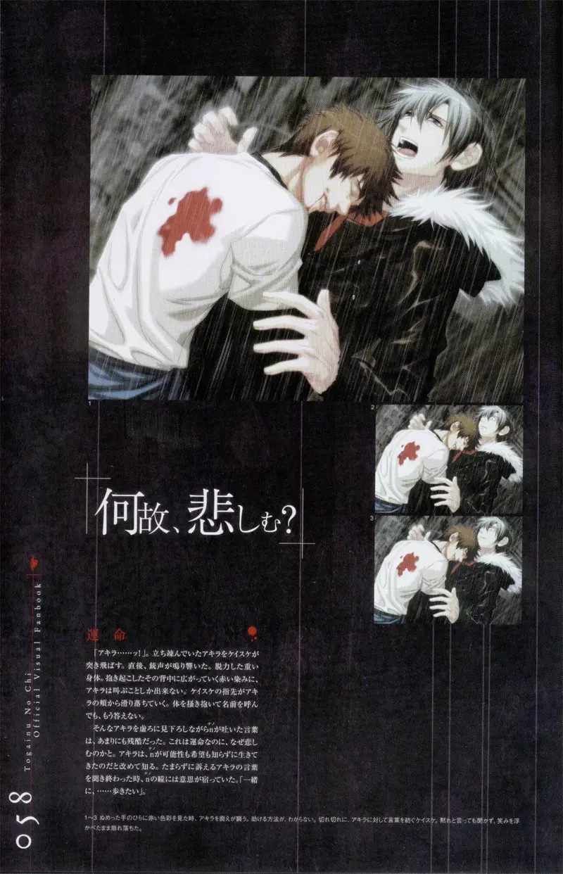 Togainu no chi – Official Visual Fan Book 59ページ