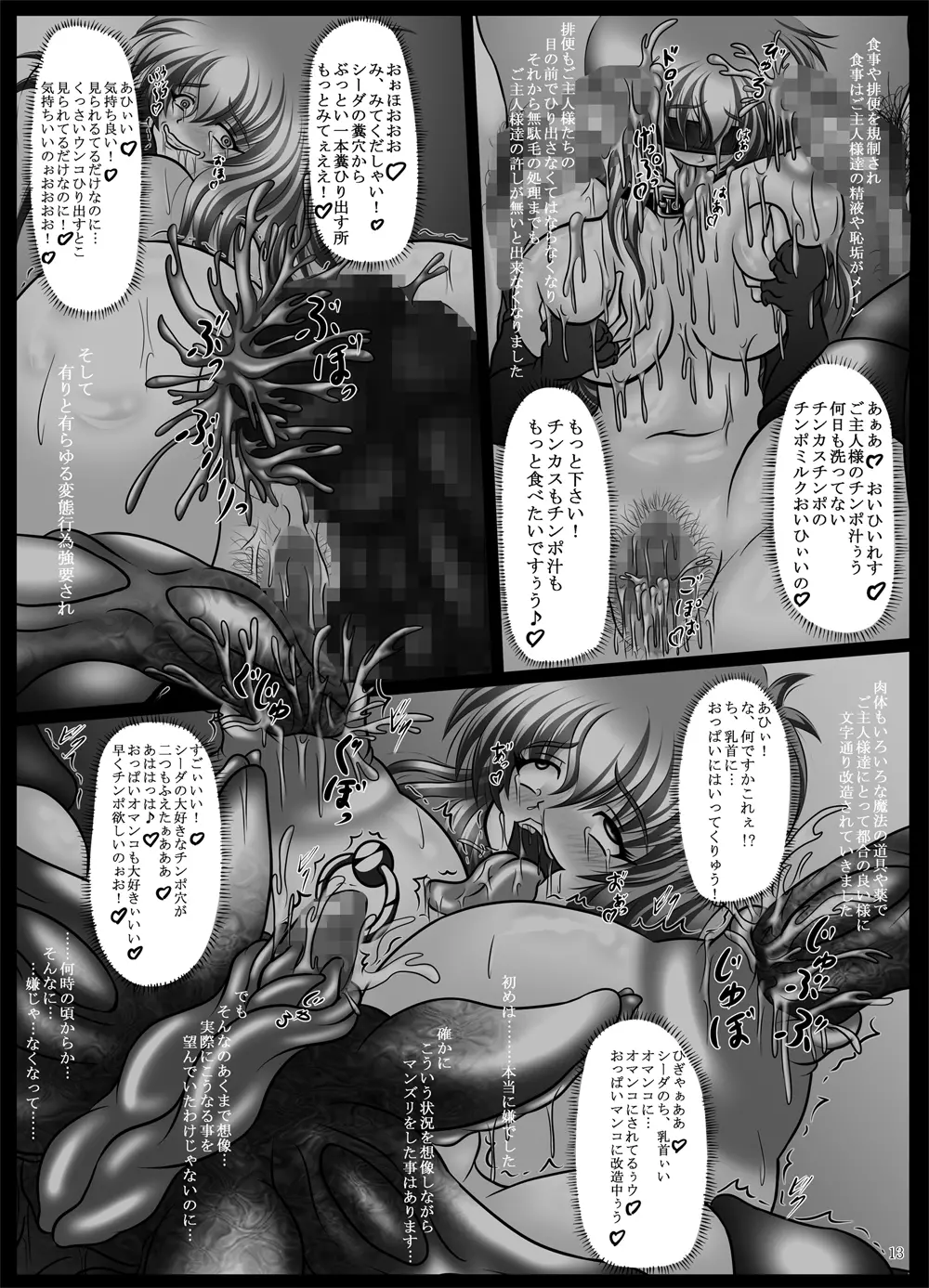 肉便姫シーダ ～淫乱痴王女のエムブレム～ 13ページ