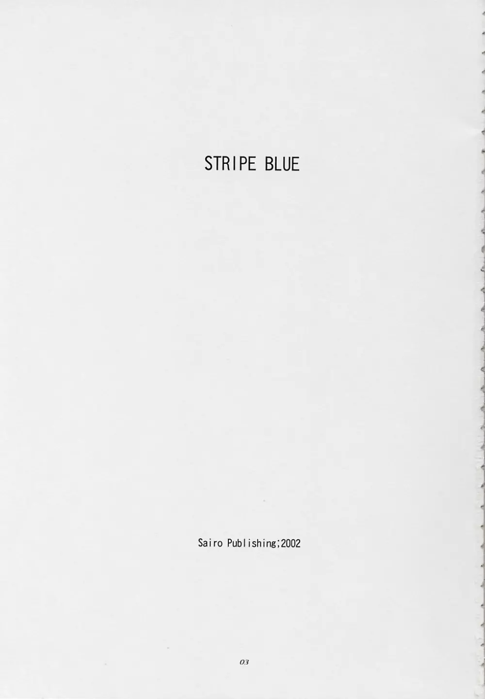 STRIPE BLUE 2ページ
