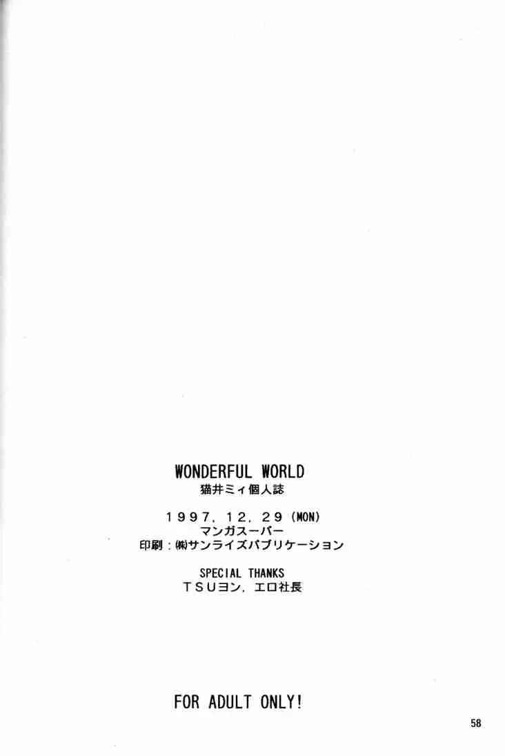 [マンガスーパー(猫井ミィ) Wonderful World (新世紀エヴァンゲリオン) 57ページ