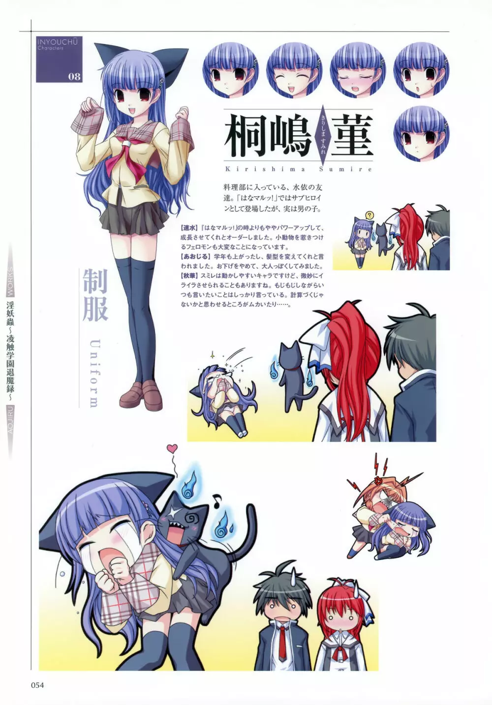 Aojiru Works Artbook 55ページ